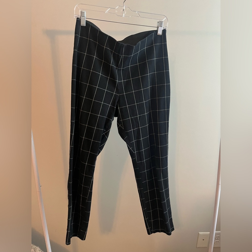 A New Day black and white plaid pants